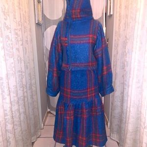 SOLD…Royal Blue Wool Suit